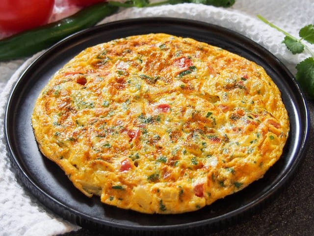 Masala Omelette.