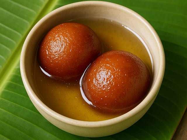 Gulab Jamun.