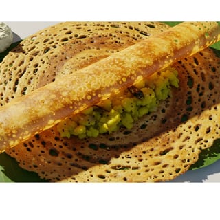 Rava Onion Masala Dosa