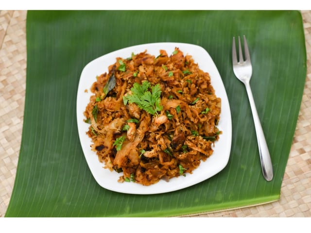 Veg Kothu Parotta.
