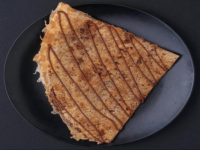 Nutella Chocolate Dosa.
