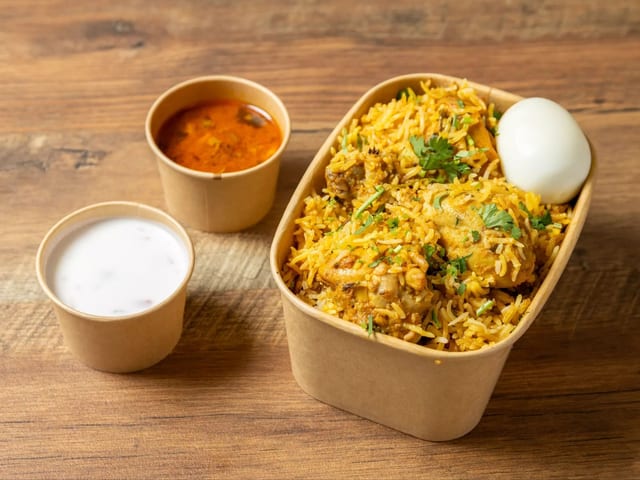 Chicken Dum Biryani.