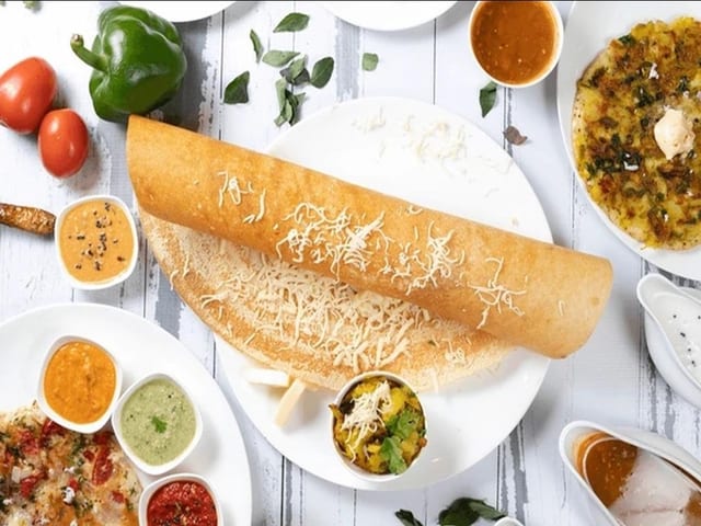 Cheese Dosa.