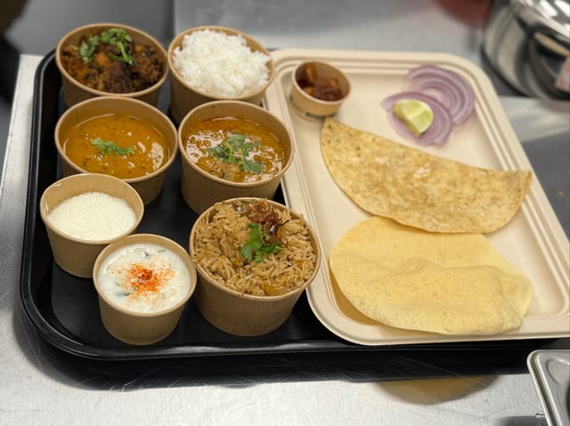 Veg Thali.