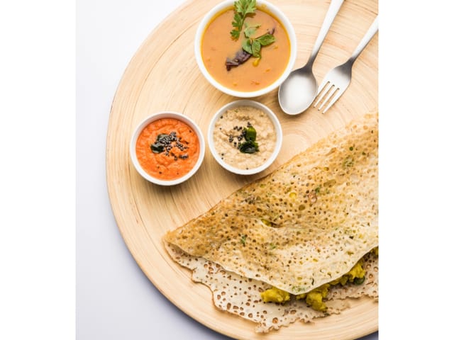 Rava Masala Dosa.