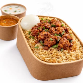 Chicken Fry Boneless Biryani