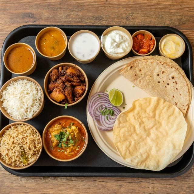 Mutton Thali.