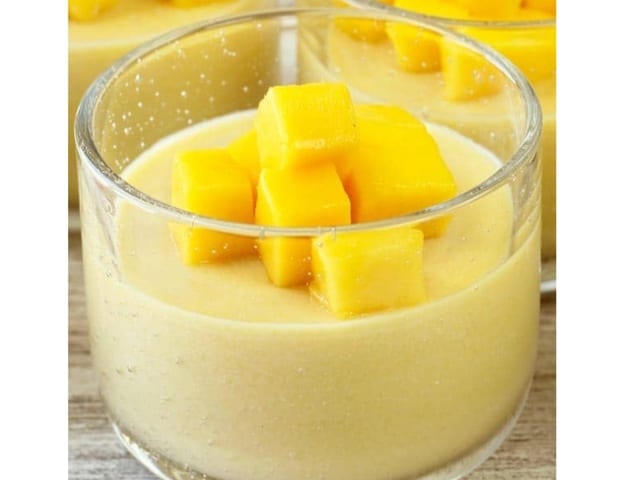 Mango Mousse.