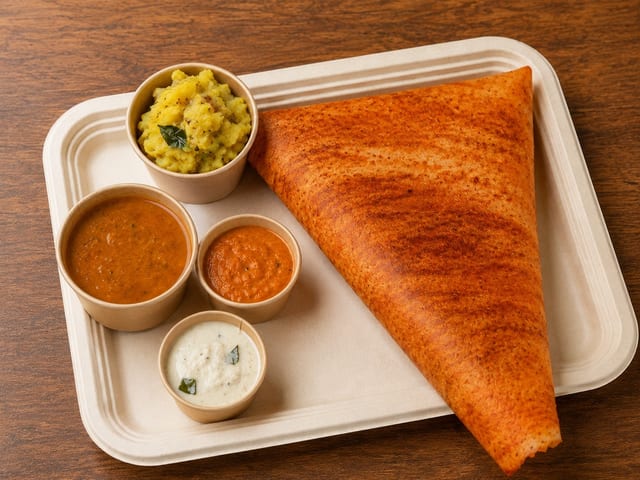 Karam Masala Dosa.
